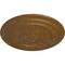 Ekena Millwork Giana Ceiling Medallion (Fits Canopies up to 7 7/8"), 32 5/8"OD x 1 1/2"P, Smokey Topaz Crackle CM32GISTC - alternate 4